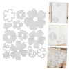 SEWACC Flower Shaped Cutting Die Durable Carbon Steel Crafting Tool