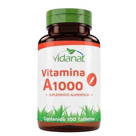 Vidanat Vitamina 1000 Suplemento Alimenticio Tabletas Piel