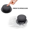 Matte Black Bath Tub Drain and Overflow Kit, Universal All