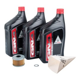 Tusk 4-Stroke Oil Change Kit Pro-Honda GN4 10W-40 for Honda TRX 300P FOURTRAX 1988-2000