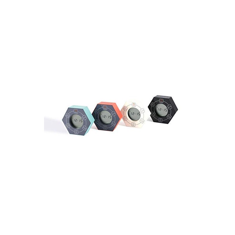Home & Office Timer with Clock, 5,15, 30, 45, 60