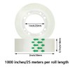 Liaogo 6 Rolls Transparent Tape Refills Rolls, Clear Tape, 3/4