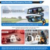 VSYSTO WiFi Motorcycle Dash Camera, GPS HD 1080P Starlight Night