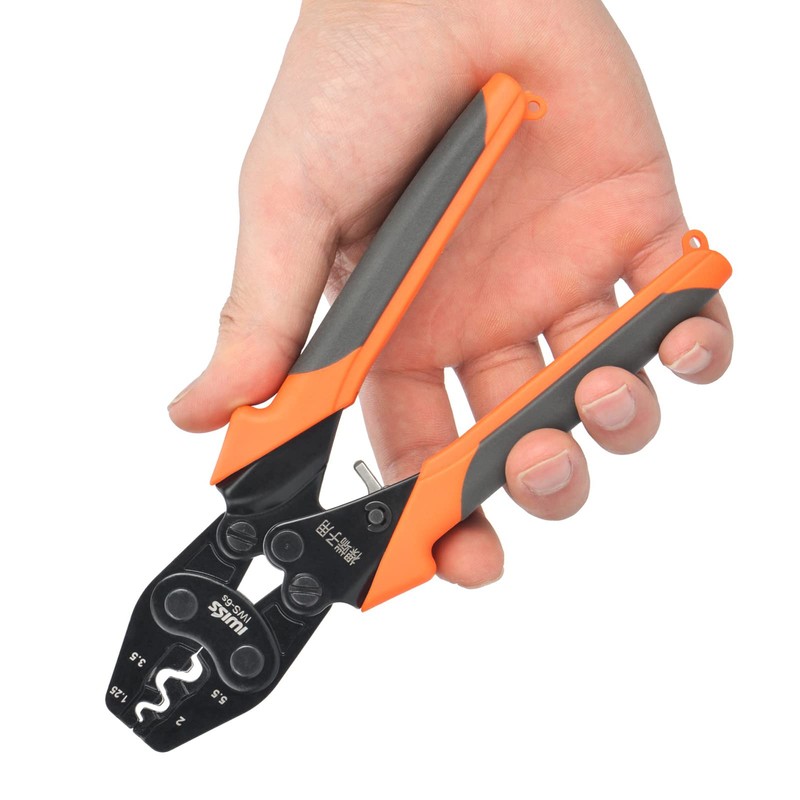 IWISS IWS-6S Bare Crimping Terminal, Bare Crimping Sleeve, Crimping Tool