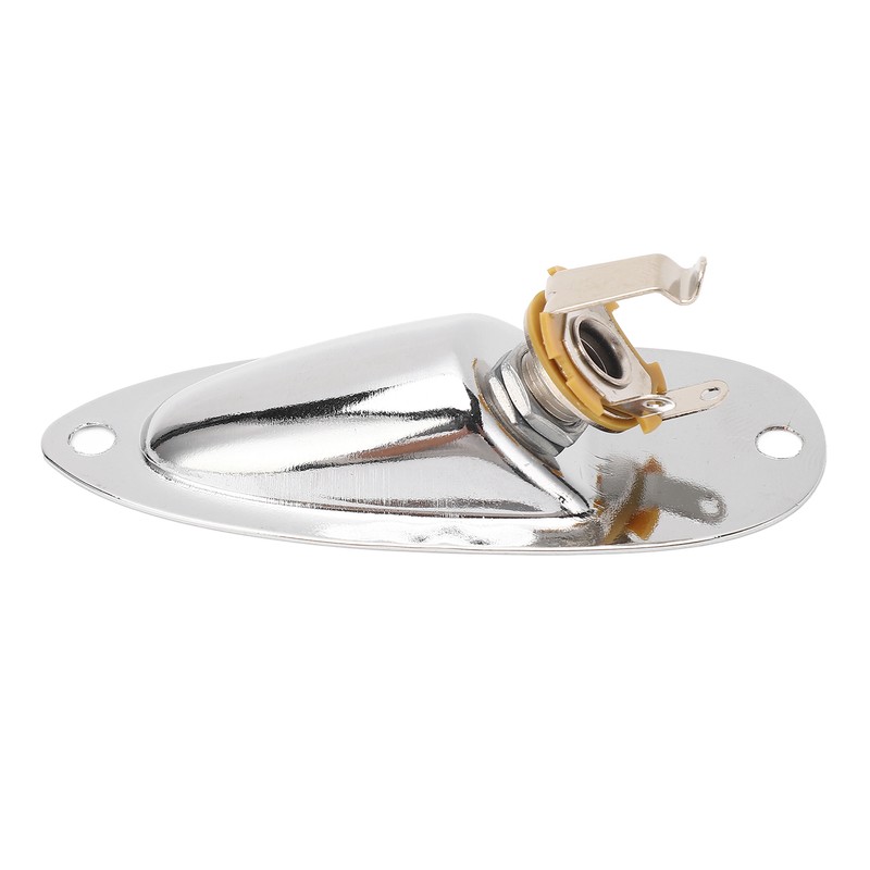 Guitar Input Jack Boat Style 6.35mm Metal Electric Guitar Input