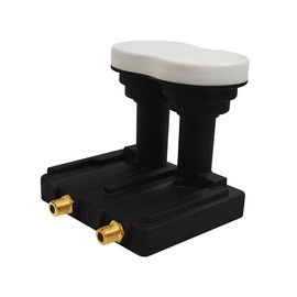 Premium X Monoblock Twin PXMB-3T LNB 0.1dB Astra 19.2° Eutelsat 16° for 80-85 cm Satellite Dish up to 2 Subscribers