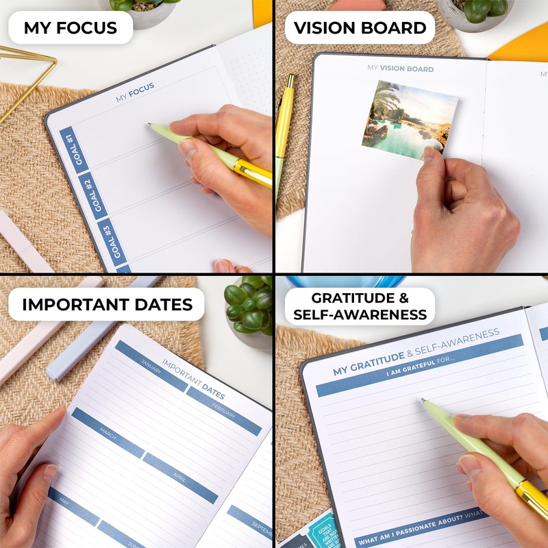 Clever Fox Planner 2nd Edition – Colorful Weekly & Monthly