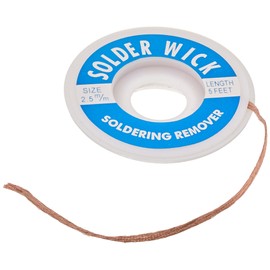 Aven 17542 Desoldering Wick, 2.5mm Width, 5' Length