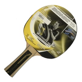 Schildkrot Waldner 500 Table Tennis Bat - Yellow/Grey, 26 cm
