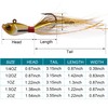 Bucktail Jigs Saltwater Hair Jig Lures, 5pcs Bucktail Jigs Fishing