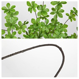 39.3" Artificial Greenery Stems for Tall Vase 6 Pack Tree Branches for Decoration Faux Silk Plant Stems Home Decor Indoor Faux Twigs Branches Fake Enkianthus Perulatus Foliage for Table Centerpieces