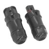 2Pcs Waterproof Power Connector 3 Pin Temperature Resistant Micro Reverse