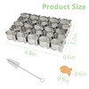 Gold Fish Cracker Cutter，25 Cavity Fish Cookie Cutter，Non-stick Dough Gold