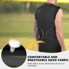 TUOYR Mens Football Padded Shirt Baseball Compression Vest with Pads