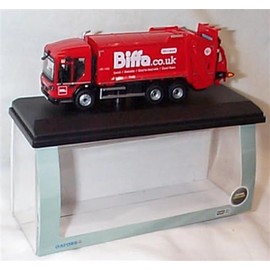 oxford Dennis Eagle Olympus Refuse Truck Biffa Lorry 1:76 scale diecast model