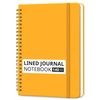 Lined Spiral Journal Notebook for Women & Men, 140 Pages,