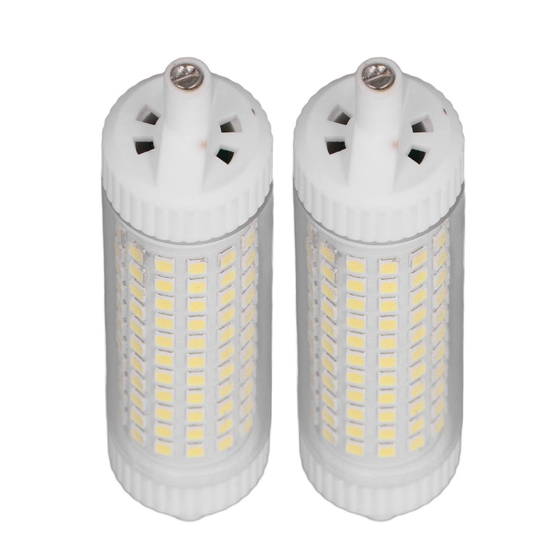 2Pcs R7S LED Light Bulb 118mm Dimmable 15W 154 LEDs