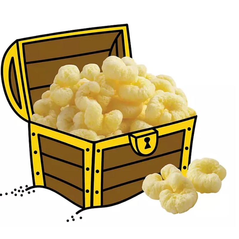 Pirate Booty Aged White Cheddar Puffs, 0.5 oz., Pack of
