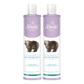 Pack Acondicionadores Tipo Aceite Oso 530ml Shelo Nabel