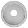 7.3cm Brazed Diamond Edge Grinding Wheel Flat Grinding Wheel for