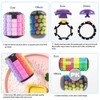 Magic 3D Puzzle Cube Rainbow Fidget Toys Cylinder Rotate Slide