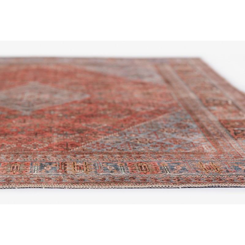 Momeni Afshar Polyester Area Rug, Copper, 3' X 5'