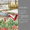 Elrene Home Fashions Holly Traditions Fabric Napkins Set of 4,