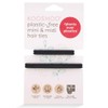 Kooshoo Mini Midi Hair Ties, Black