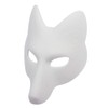 COHEALI Blank Mask - White Paper Blank Hand Painted Face