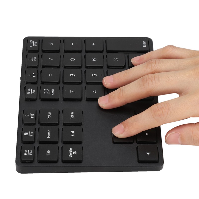 BT308 35 Keys Numeric Keypad Rechargeable Wireless Ultra Thin Keyboard