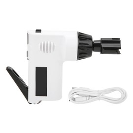 Guitar String Winder Electric String Winder Remnant String Tool Multifunctional String Cutter for Banjo Guitar Bass Mandolin Ukelele 2.7-4.3V (White)
