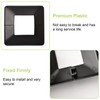 UFURMATE Post Base Cover, 6 Pack 50x50mm Plastic Post Base