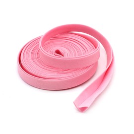 (10 yards, Pink) - 1.3cm Wide Double-fold Bias Tape Poly Cotton (10 yards, Pink)