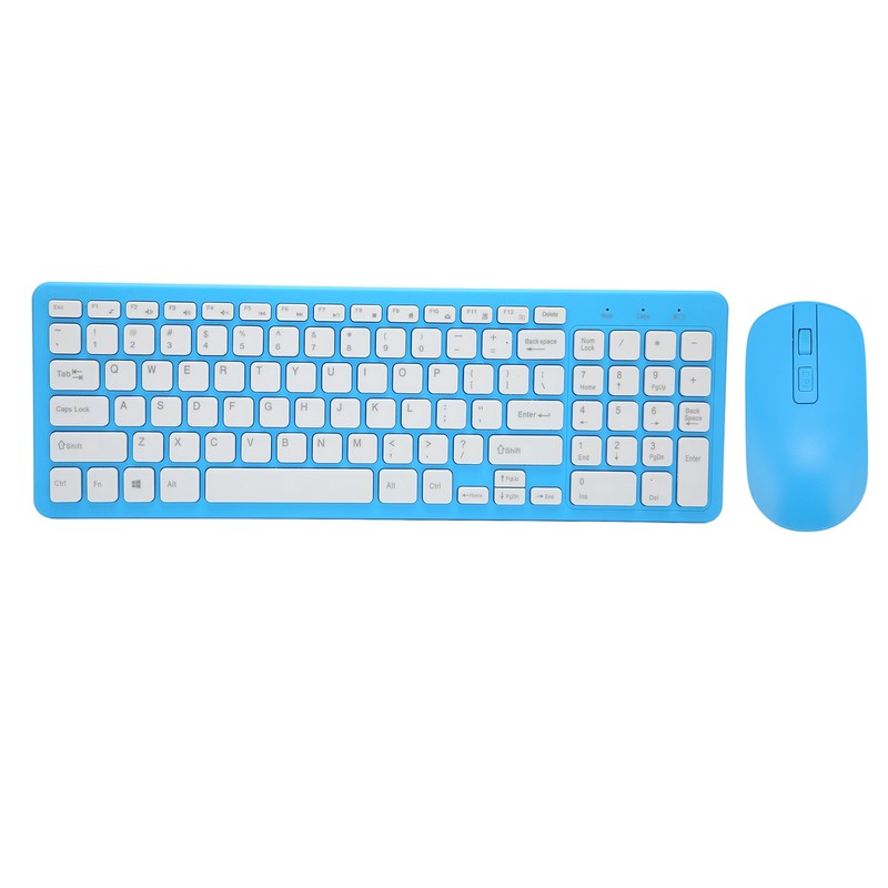 96 Key Wireless Keyboard Mouse Combo 10 Meters Transmission Fade