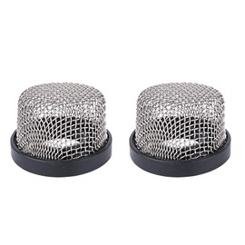 SEAFLO Stainless Steel Mesh Strainer ¾ Inch-14 | Aerator Screen Strainer for Livewell Pump | Corrosion-Resistant, Easy Installation, Marine-Grade Stainless Mesh (2-Pack)