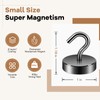 Neosmuk 60lb+ Extra Strong Magnet with Hook for Fridge,Heavy Duty
