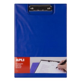 APLI 17205 Clipboard with Blue Flap A4