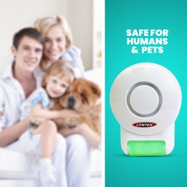 PestContro Ultrasonic Pest Repeller for Squirrel Mice Lizard Bug Mosquito Rodent Repeller Indoor (4 Pack)