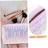 LIFKOME Large Capacity Sequin Makeup Bag for Women Stylish Travel