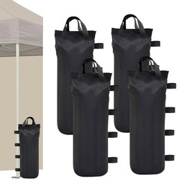 Mineup 4 Stück Gewichte Für Pavillon, 800D Oxford Pavillon Sandsäcke, Sandsack Beschwerung, Pavillon Gewichte, Wasserdicht Sandsäcke Zum Befüllen Beschweren Für Pavillon Zelte Vordach Outdoor Patio