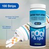 8IN1 Salt Water Pool Testing Kit, Pool Salt Test Strips,100