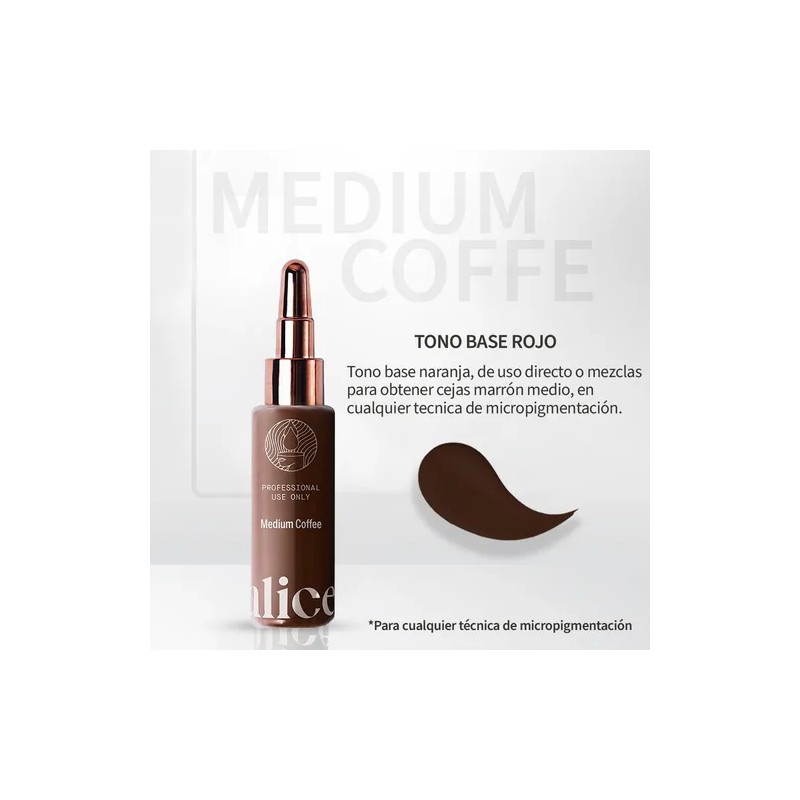 Pigmentos Para Microblading Alice Cosmetic Kit Rostro 5pz Kit Rostro