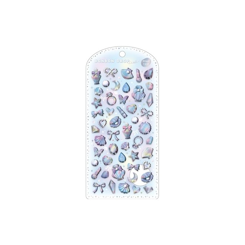 Coolia 01217 Bombon Drop Seal, Pearl Veil, Sparkling Bombons