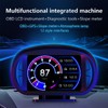 Car HUD Display OBD2 GPS Mode with Inclinometer Compass Speed