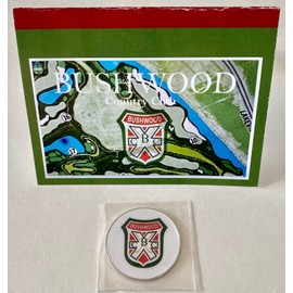 SportzCollectables.com Bushwood - CaddyShack - NEW Pro size 32mm Slim - Golf Ball Marker with ScoreCard