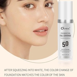 Base Maquillaje Líquida Que Cambia Color Piel Madura Paquete Protector Solar Fps Corrector Cobertura Total Hidratante Todo Tipo Tinte