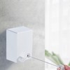 4.2m Clothes Drying Laundry Line Retractable Stainless Steel Punch Free