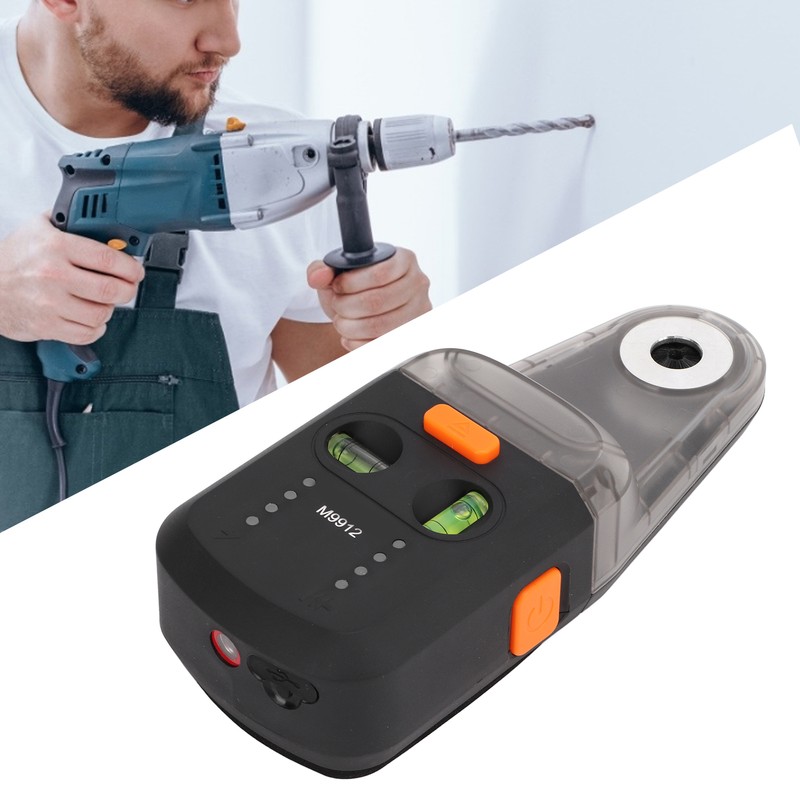M9912 Removable Electric Drilling Dust Collector with 650nm Red Laser