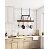 CHOEZON Hanging Pot Rack, Pot Hanger for Kitchen, Ceiling Mounted