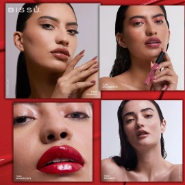Brillo Labial Hidratante Bissú Línea Labios Set 12 Tonos                                                                                              